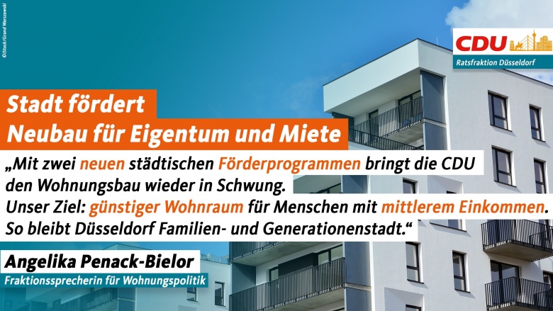 Städtische Wohnbauförderung für Eigentum und Miete Städtische Wohnbauförderung für Eigentum und Miete