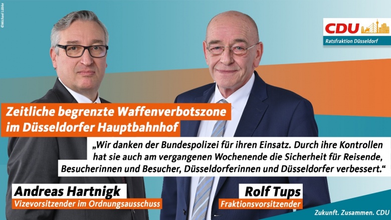 ch begrenzte Waffenverbotszone im Düsseldorfer Hauptbahnhof ch begrenzte Waffenverbotszone im Düsseldorfer Hauptbahnhof
