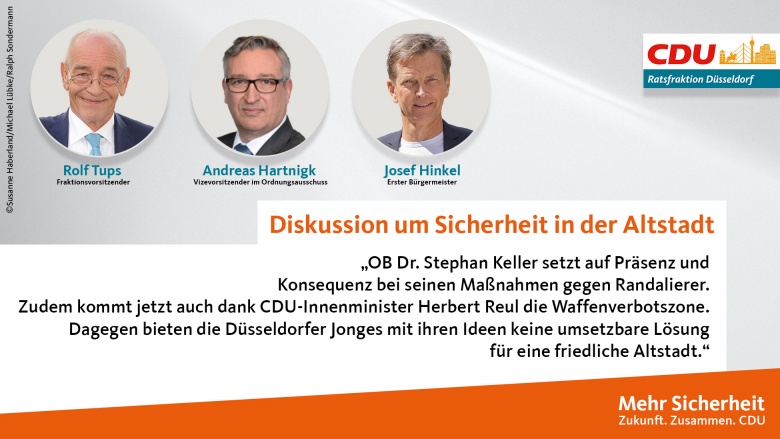 Diskussion um Sicherheit in der Altstadt