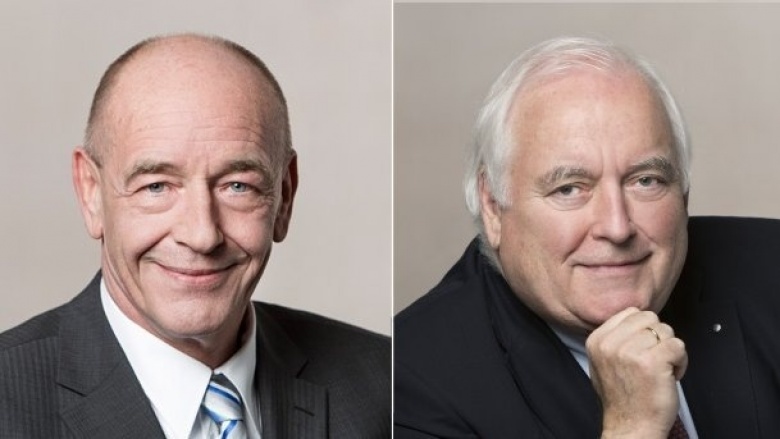 Rolf Tups (l.) und Friedrich G. Conzen
