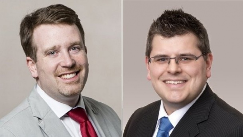 Florian Tussing und Peter Blumenrath Florian Tussing und Peter Blumenrath