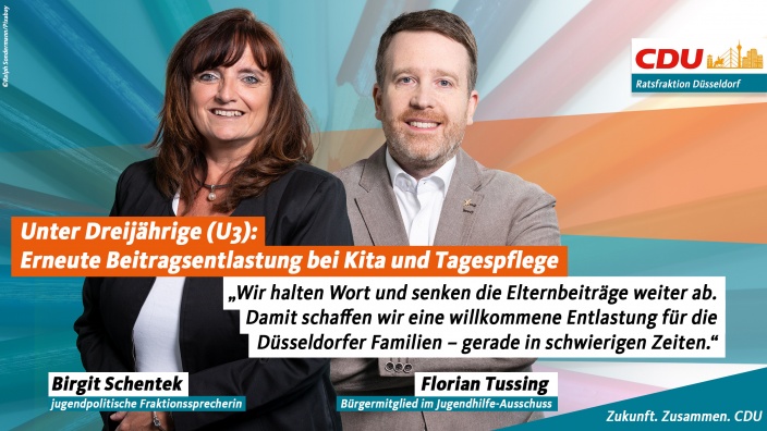 CDU hält Wort und senkt die Elternbeiträge weiter