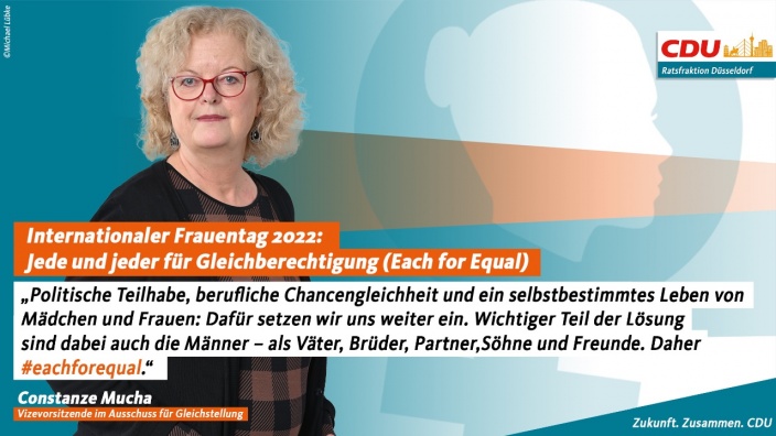Weltfrauentag 2022: Jede und jeder für Gleichberechtigung