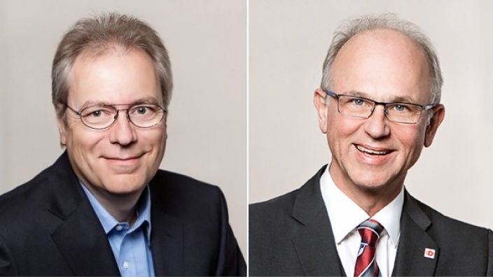 Rüdiger Gutt (l.) und Dr. Alexander Fils