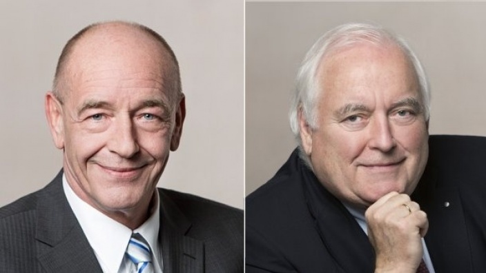 Rolf Tups (l.) und Friedrich G. Conzen