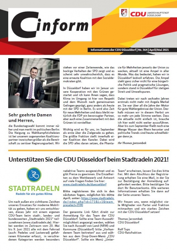 C-Inform: Mitgliedermagazin April/Mai 2021