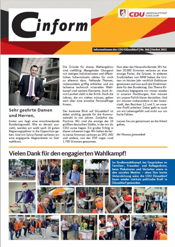 C-Inform: Mitgliedermagazin Herbst 2021