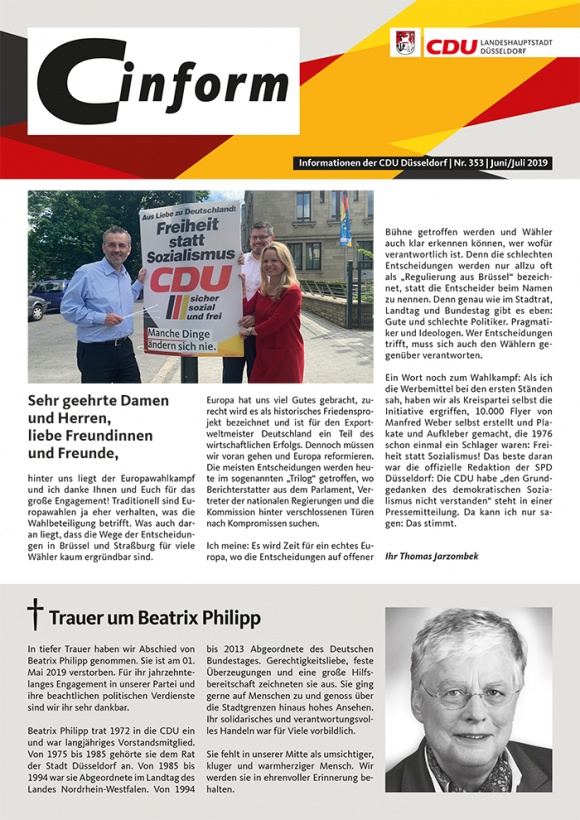 C-Inform: Mitgliedermagazin Juni/Juli 2019