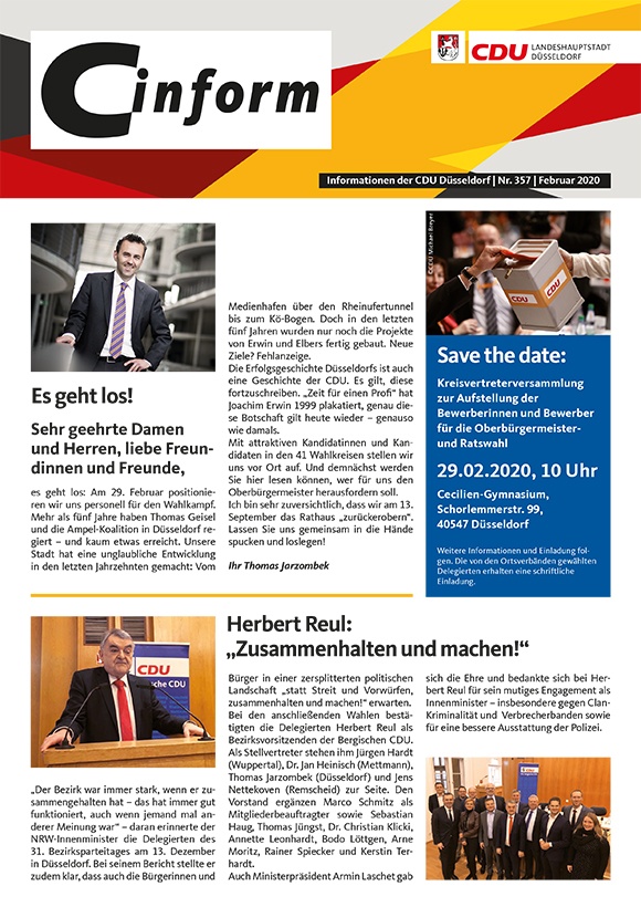 C-Inform: Mitgliedermagazin Februar 2020 C-Inform: Mitgliedermagazin Februar 2020